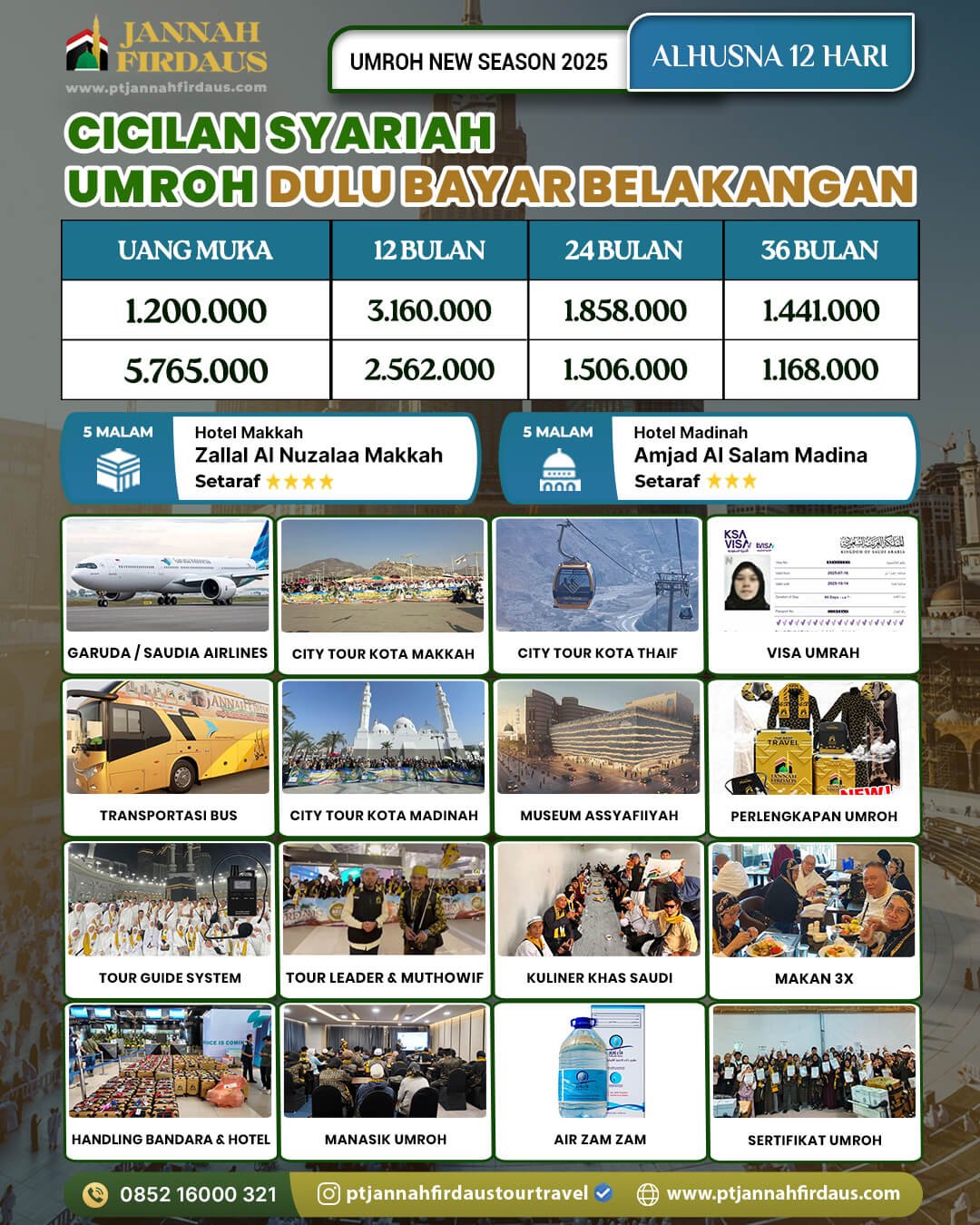 umroh dulu bayar belakangan 2025 alhusna
