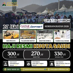 haji tanpa antri 2026 paket haji kuota saudia ekonomis