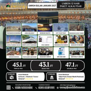 umroh bulan januari 2027 alkautsar