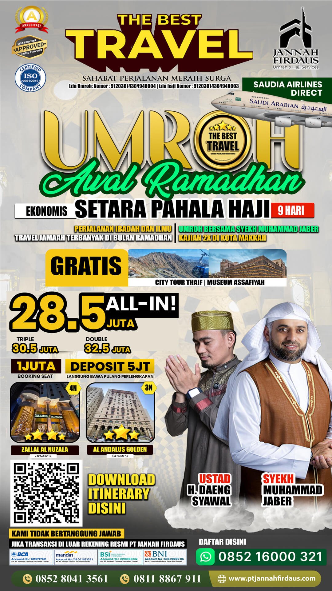 Harga Paket Umroh Terbaru 2025 2026 38 umroh awal ramadhan 2026 ekonomis paket 9 hari new