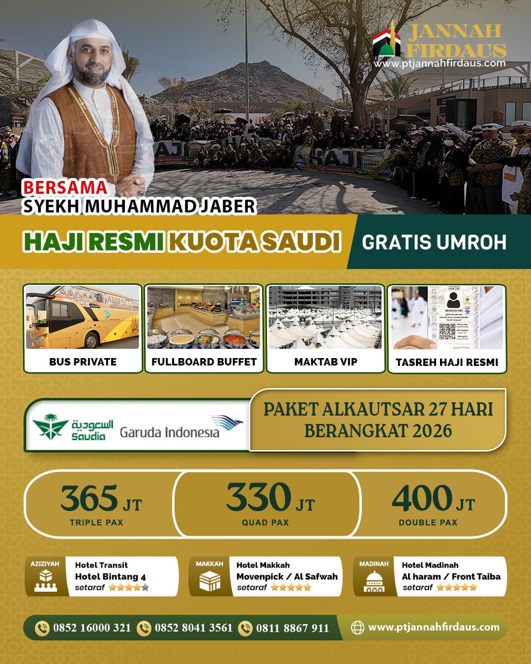 haji 2026 tanpa antri resmi kuota saudia alkautsar