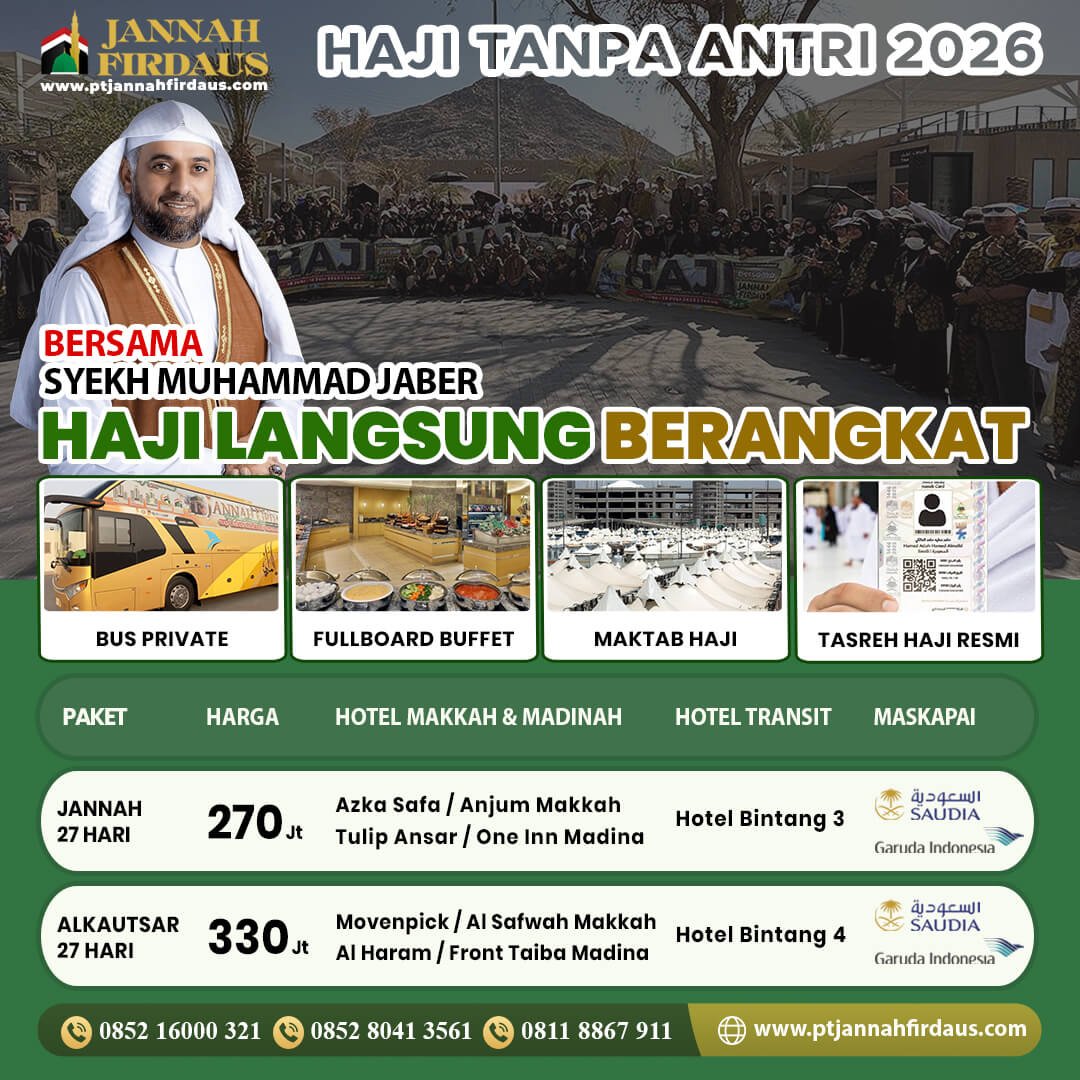 haji langsung berangkat 2026