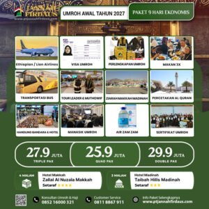 umroh awal tahun 2027 ekonomis