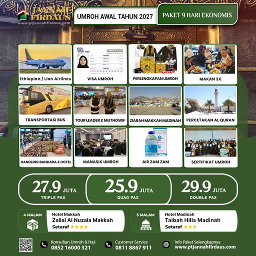 umroh awal tahun 2027 ekonomis