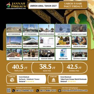 umroh awal tahun 2027 firdaus