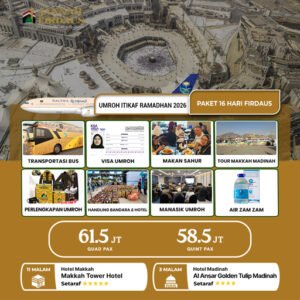 umroh bulan ramadhan itikaf firdaus 2026 jannah firdaus