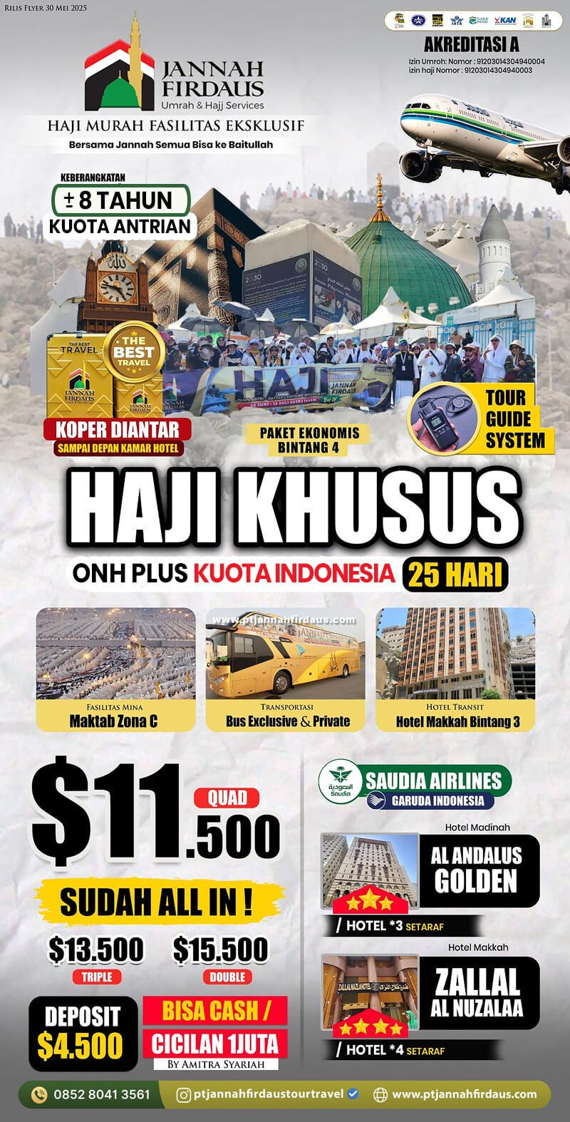 Haji Plus Kuota Indonesia Ekonomis Jannah Firdaus