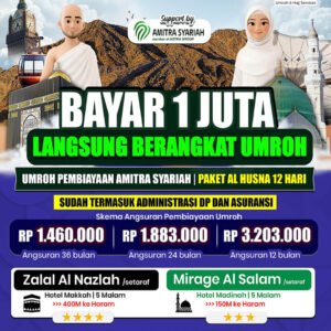 cicilan umroh 2026 jannah firdaus paket alhusna