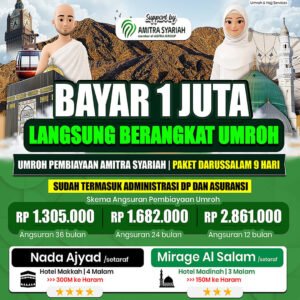 cicilan umroh 2026 jannah firdaus paket darussalam