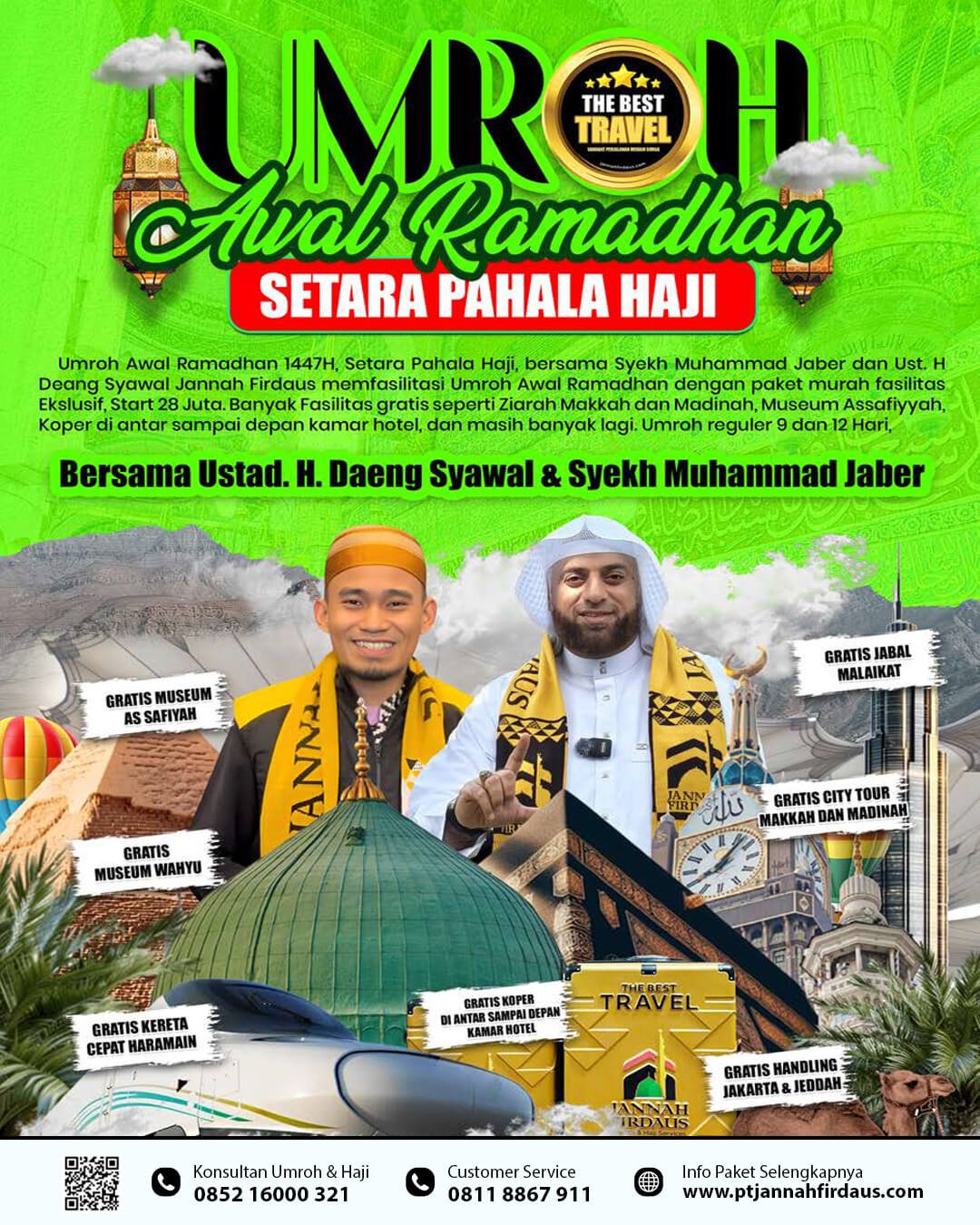 umrah awal ramadhan 2026