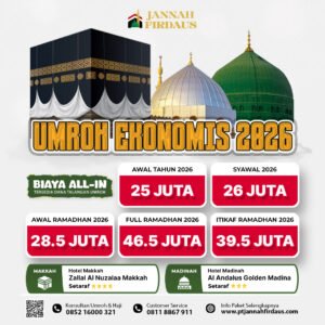 umroh ekonomis 2026 1447 hijriah