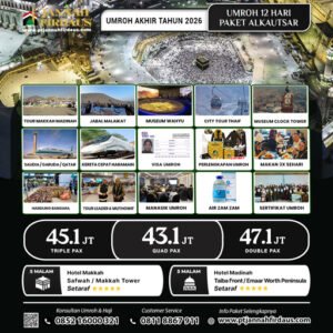 umroh akhir tahun alkautsar 2026