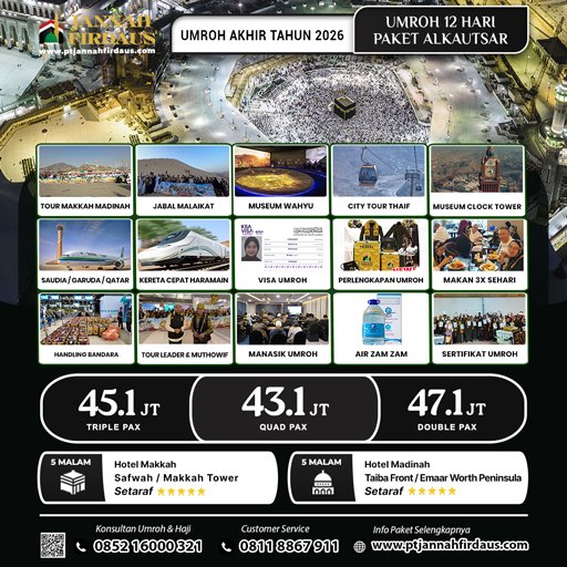 umroh akhir tahun alkautsar 2026