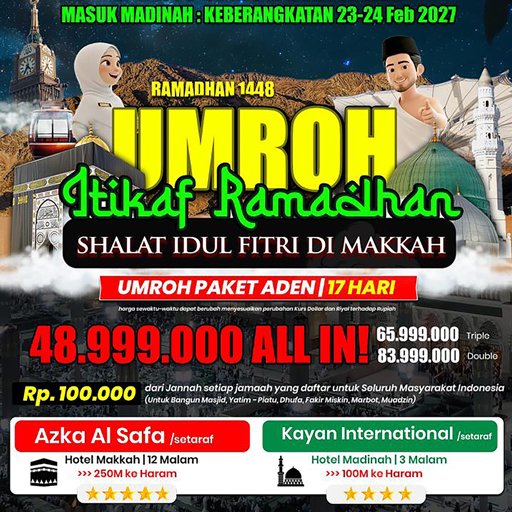 umroh itikaf ramadhan 2027 aden