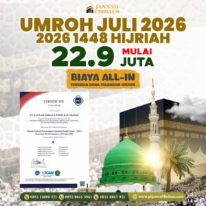 umroh juli 2026 1448 hijriah jannah firdaus