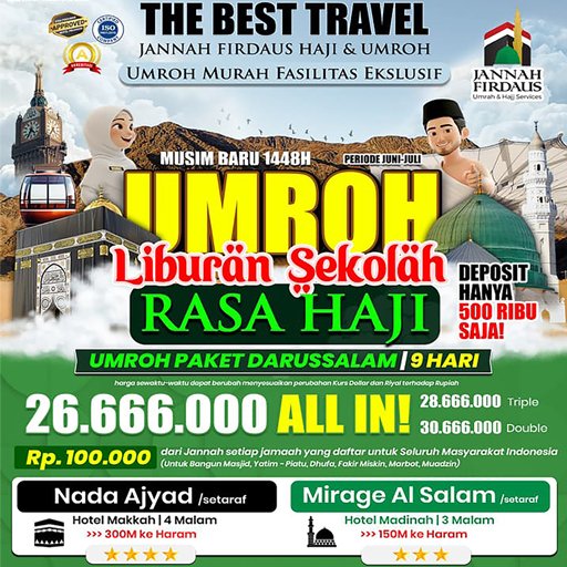 umroh juli 2026 darussalam