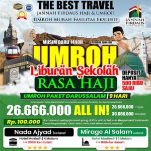 umroh juni 2026 darussalam