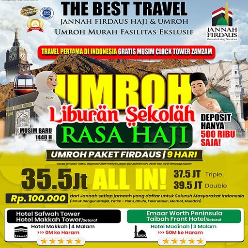 umroh oktober 2026 firdaus