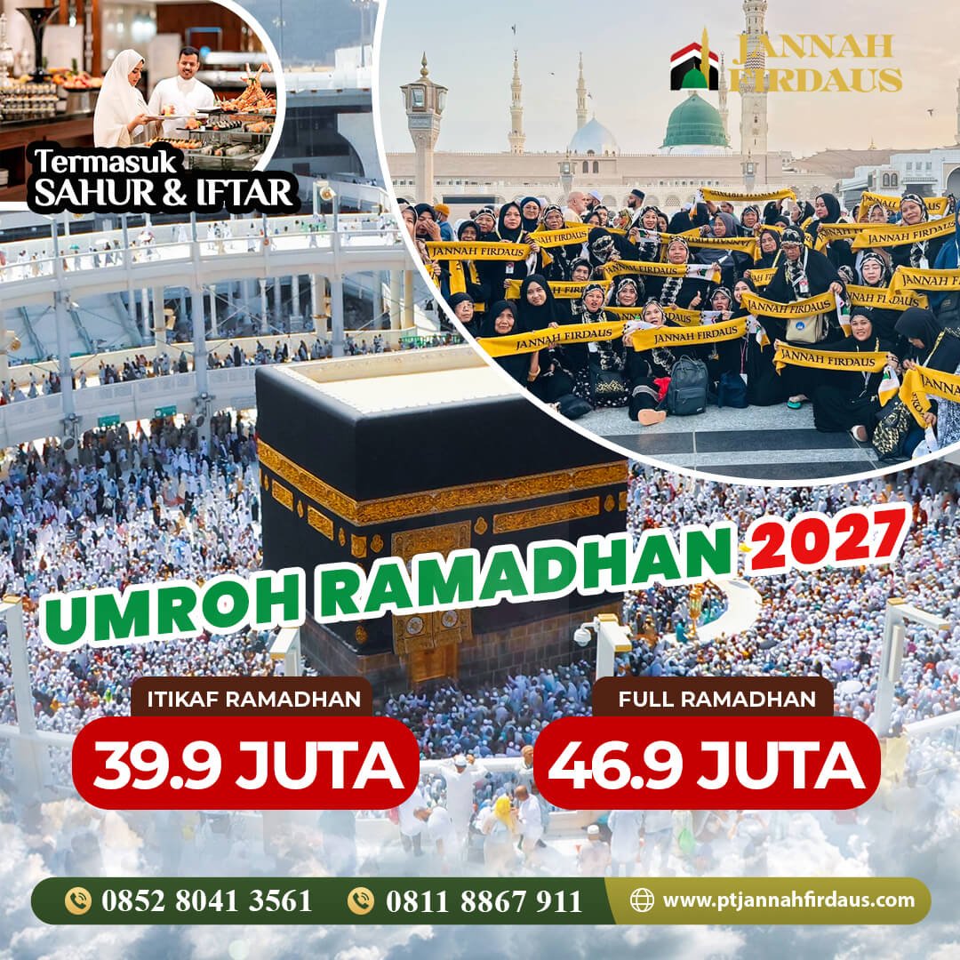 umroh ramadhan 2027 jannah firdaus