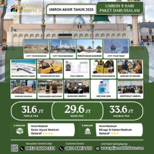umroh akhir tahun darussalam 2026