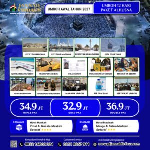 umroh awal tahun 2027 alhusna