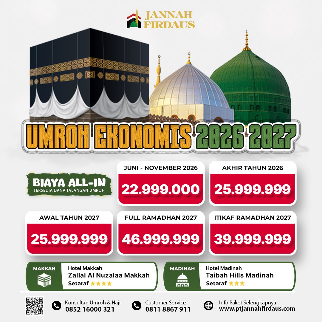umroh ekonomis 2026 2027