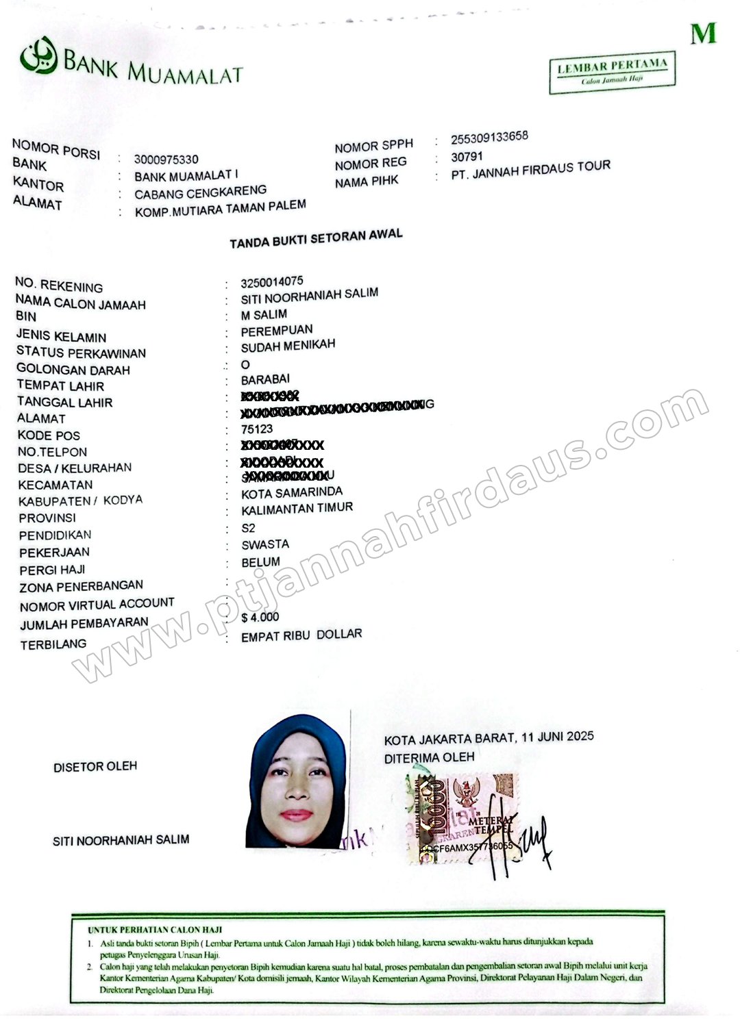 daftar haji khusus
