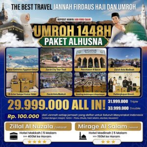 umroh 12 hari 2026 alhusna
