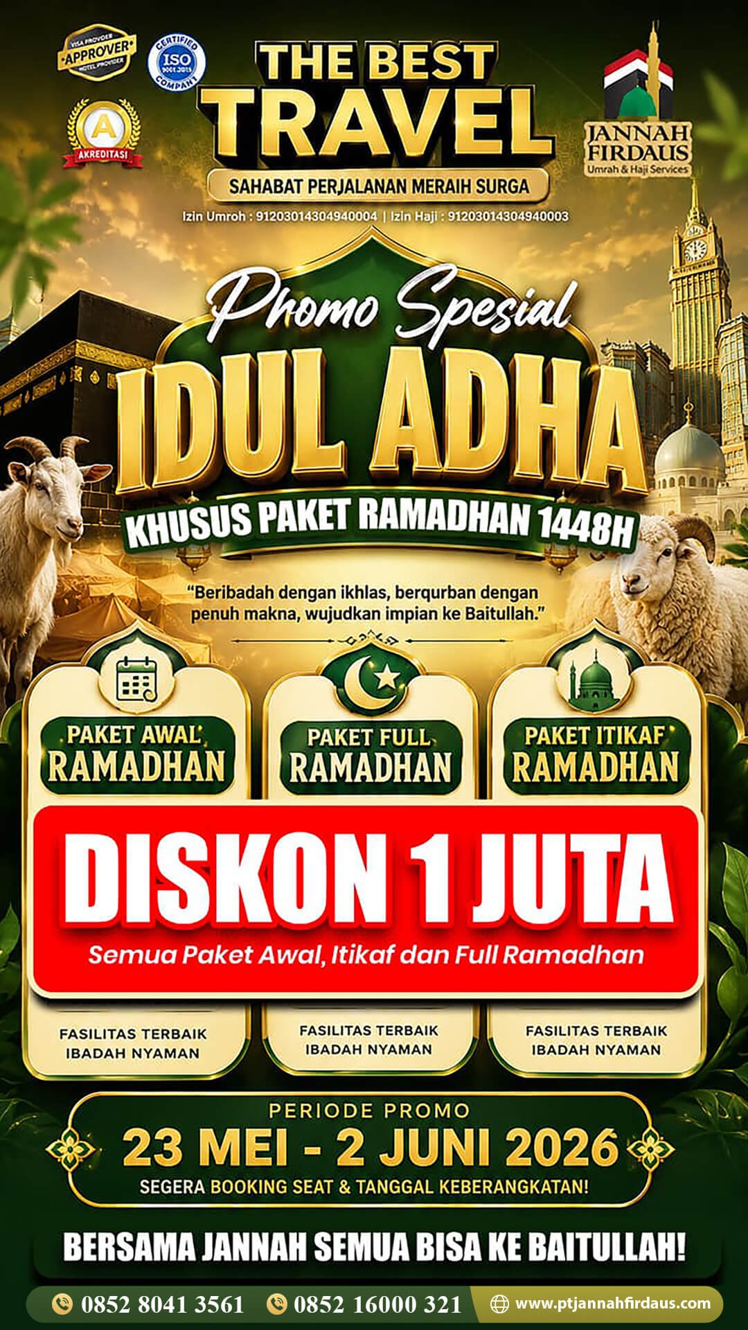 Umroh Promo Spesial Idul Adha
