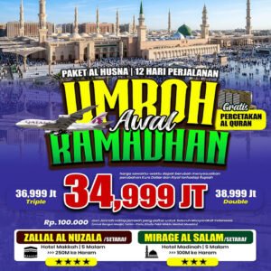 paket umroh awal ramadhan 2027 alhusna