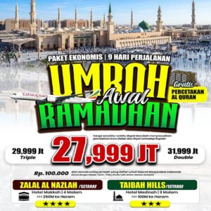 paket umroh awal ramadhan 2027 ekonomis