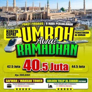 paket umroh awal ramadhan 2027 firdaus