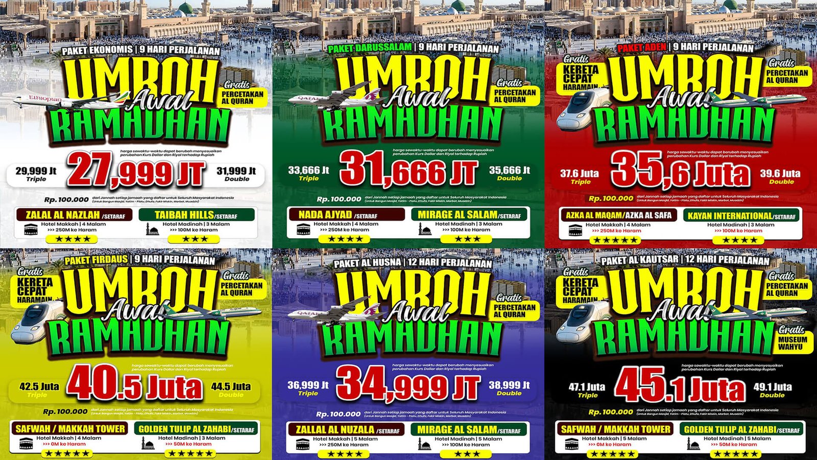 Jannah Firdaus Travel Umroh Haji 116 umroh awal ramadhan 2027 jannah firdaus