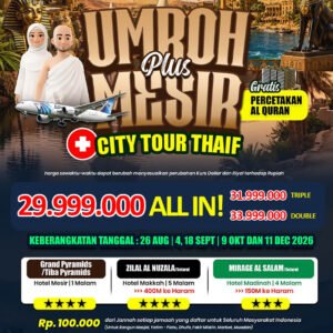 umroh plus mesir alhusna