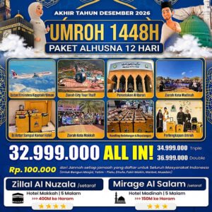umroh akhir tahun 2026 paket alhusna