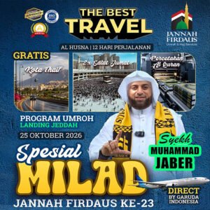 umroh oktober 2026 alhusna spesial milad jannah firdaus
