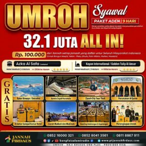umroh syawal 1448 hijriah aden