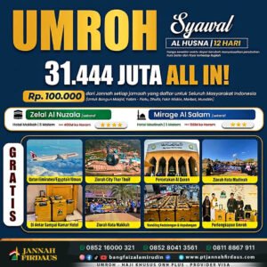 umroh syawal 1448 hijriah alhusna