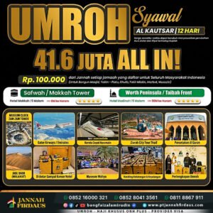 umroh syawal 1448 hijriah alkautsar