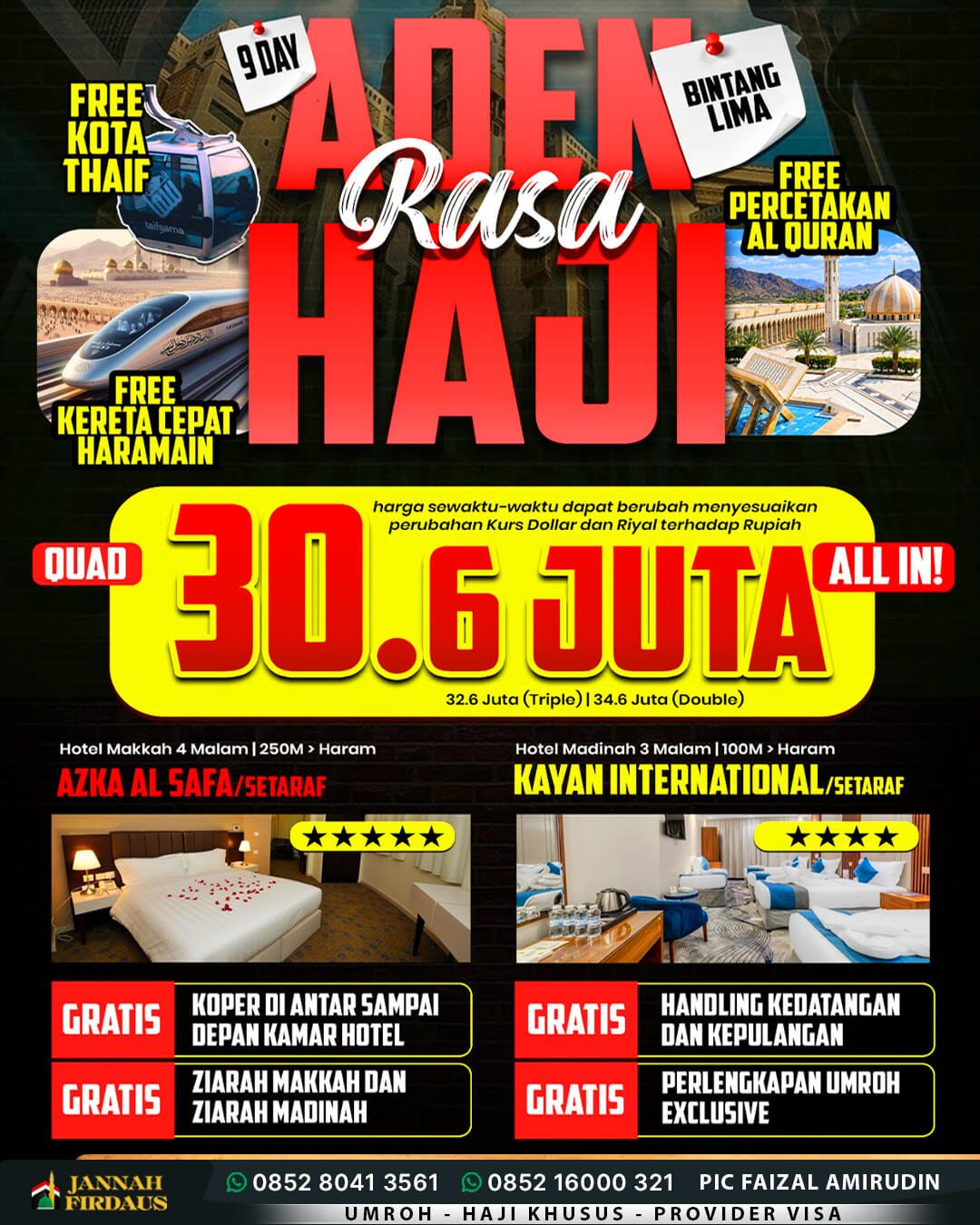 umroh 1449 hijriah paket aden