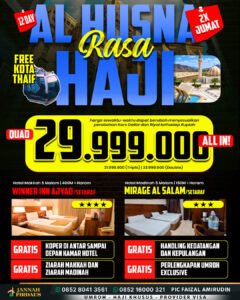 umroh 1449 hijriah paket alhusna