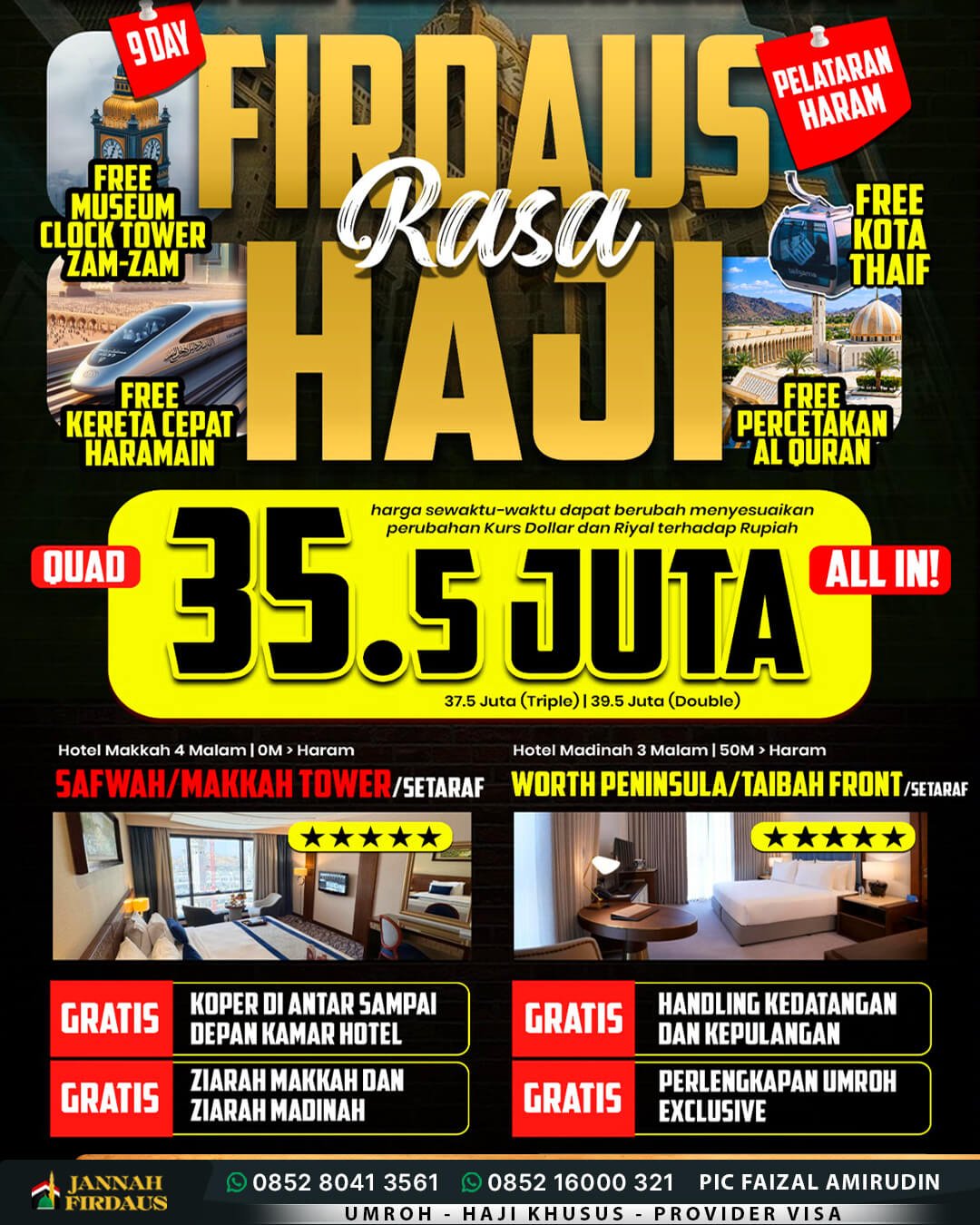 umroh 1449 hijriah paket firdaus