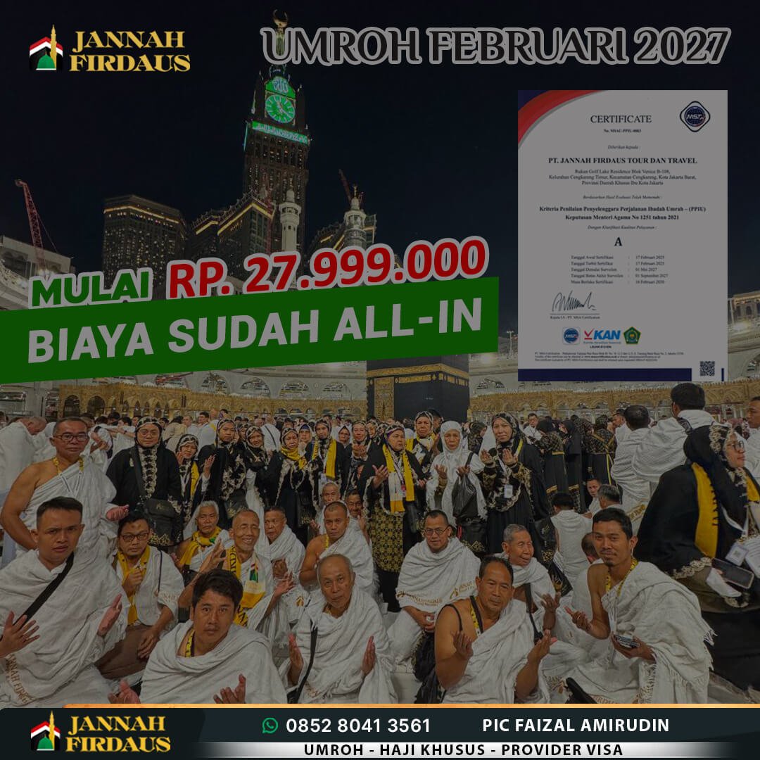 umroh februari 2027