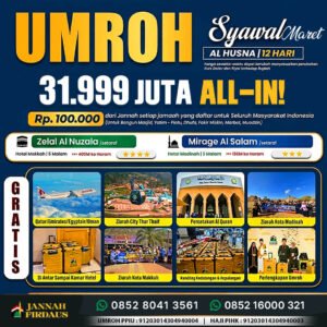 umroh maret 2027 alhusna