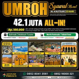 umroh maret 2027 alkautsar