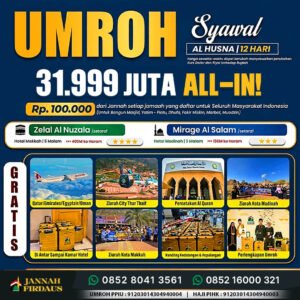 umroh syawal 1448 hijriah paket alhusna