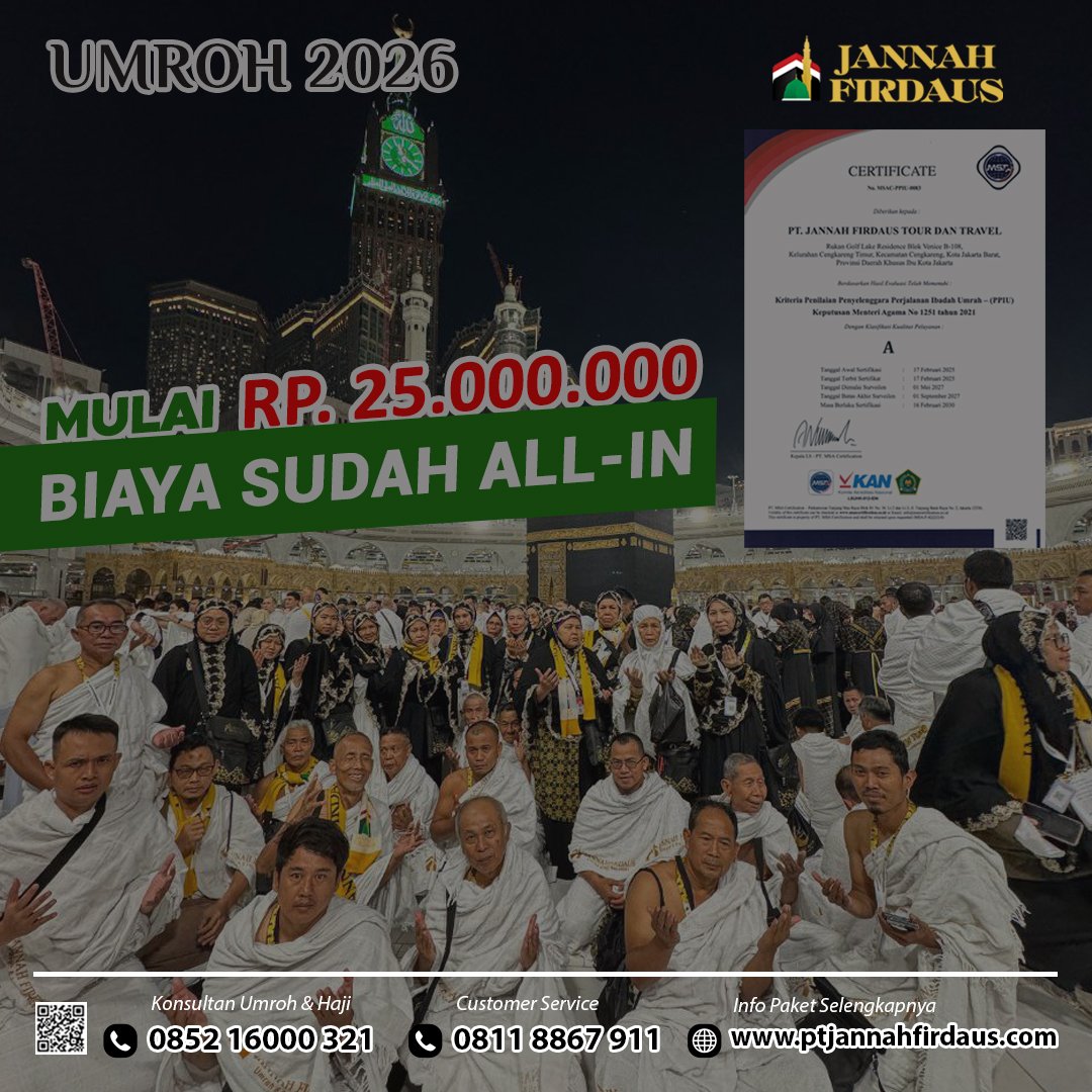 umroh 2026 umroh haji travel jannah firdaus
