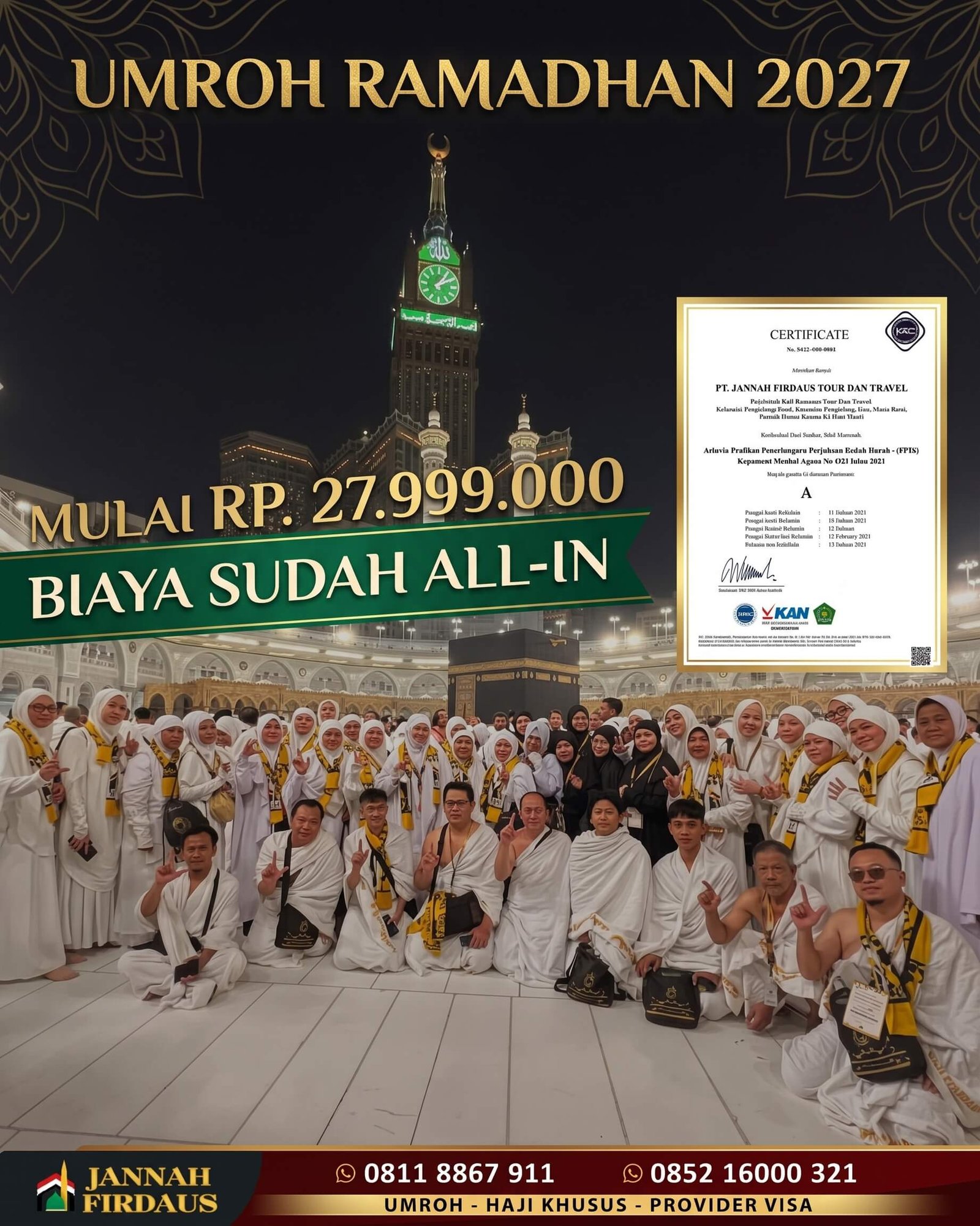 umroh ramadhan 2027 jannah firdaus 1448 hijriah