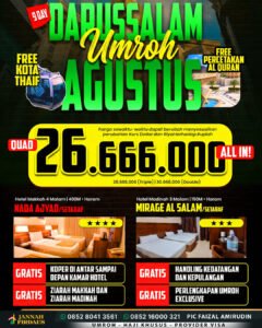 umroh agustus 2027 darussalam