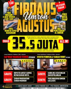 umroh agustus 2027 firdaus